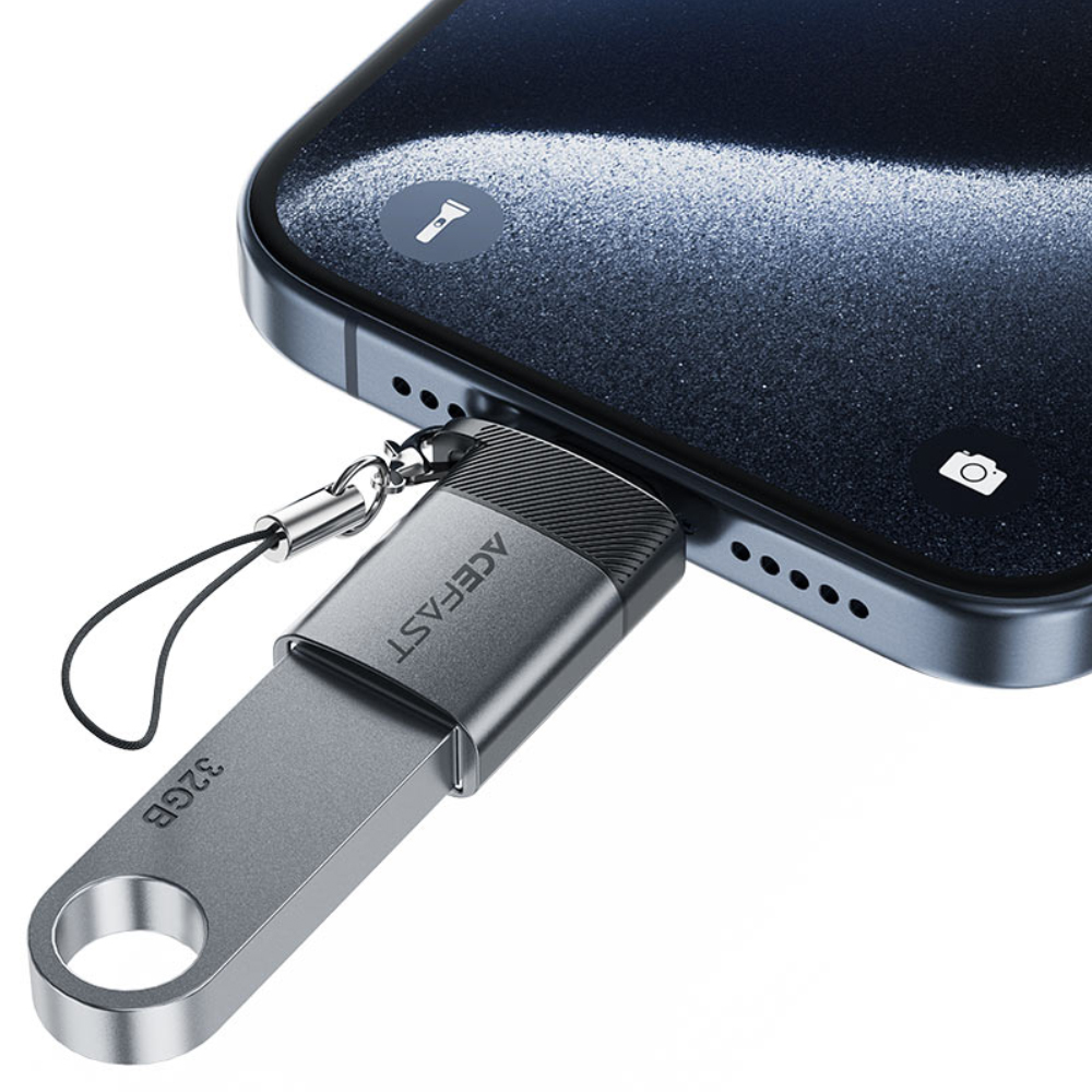 Αντάπτορας Acefast J7 USB-A σε USB-C Mini OTG USB3.0 10Gbps Μαύρος Αντάπτορας Acefast J7 USB-A σε USB-C Mini OTG USB3.0 10Gbps Μαύρος