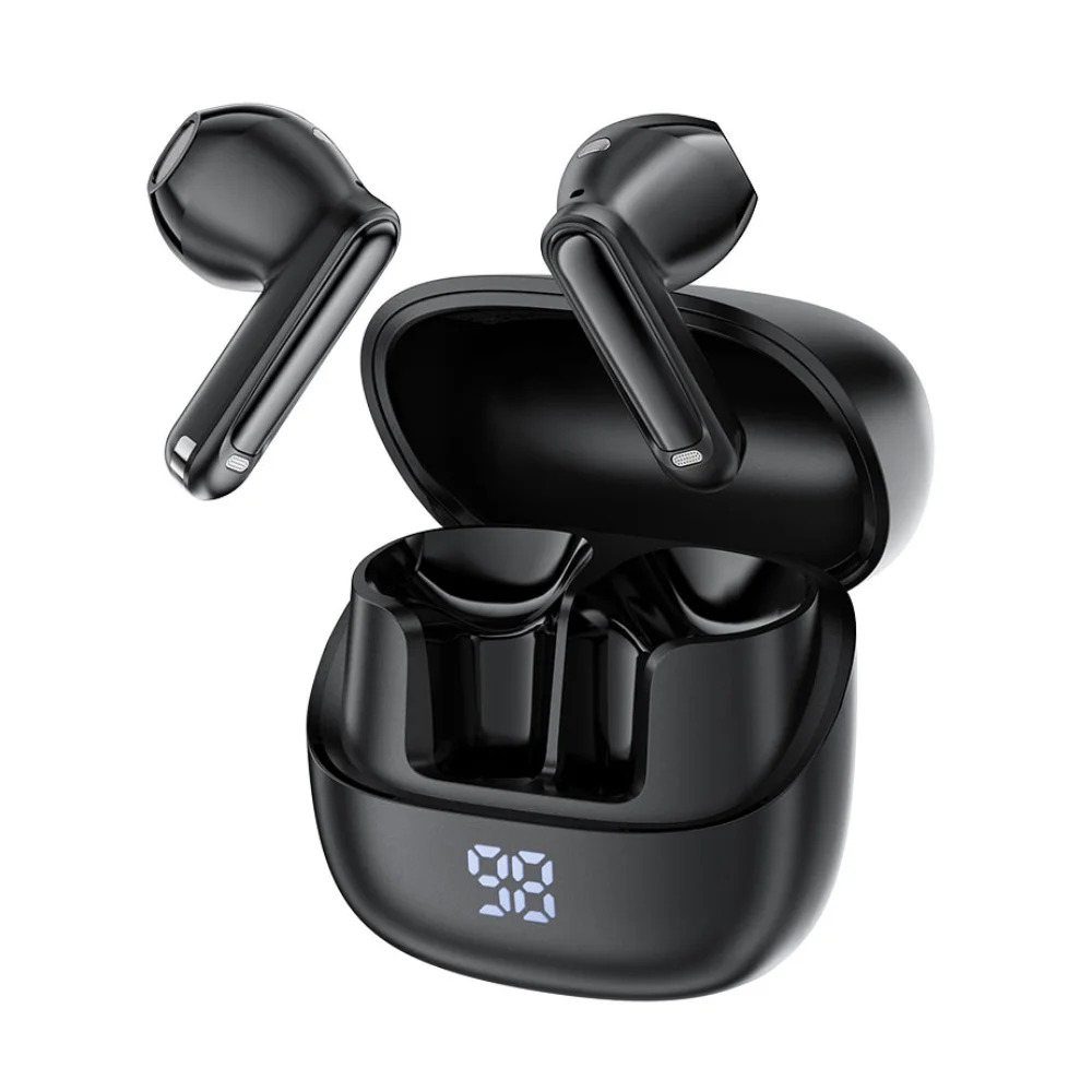 Wireless Earphones Hands Free Acefast W2 TWS v5.4 400mAh 8hr Λειτουργίας ANC και 4-Mic ENC Τεχνολογία IPX4 με LED Display Μαύρα Wireless Earphones Hands Free Acefast W2 TWS v5.4 400mAh 8hr Λειτουργίας ANC και 4-Mic ENC Τεχνολογία IPX4 με LED Display Μαύρα