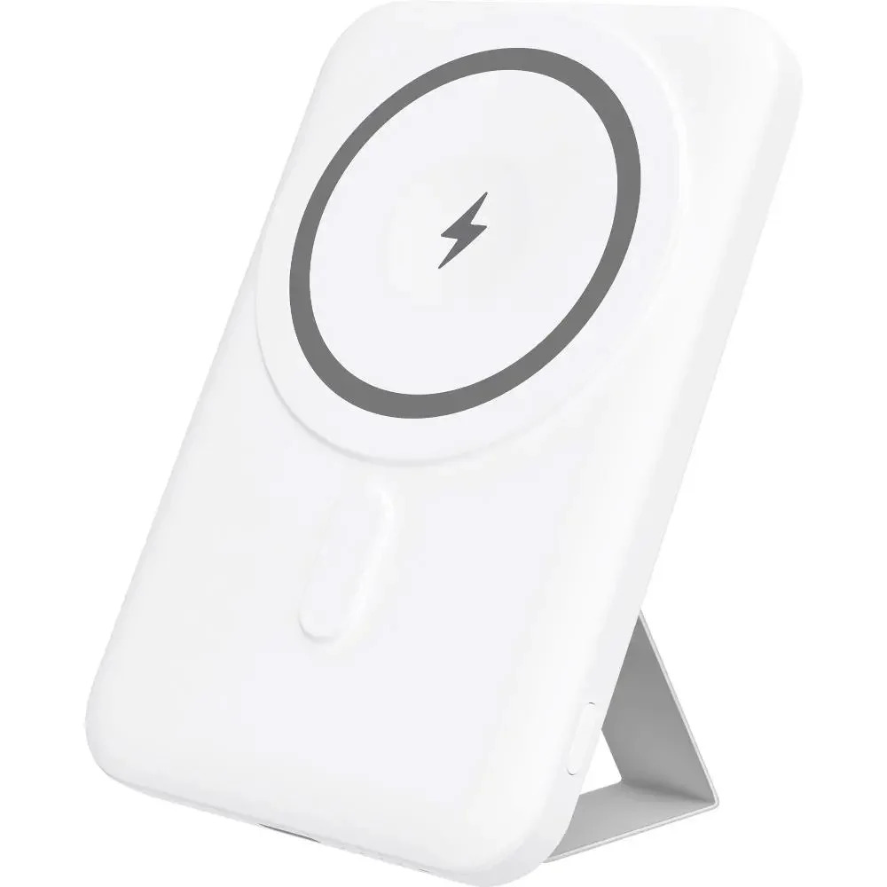 Power Bank Yenkee YPB 501 5000mAh 15W 3A MagSafe Ασύρματη Φόρτιση και 1xUSB-C PD20W, LED Ένδειξη Μπαταρίας Λευκό Power Bank Yenkee YPB 501 5000mAh 15W 3A MagSafe Ασύρματη Φόρτιση και 1xUSB-C PD20W, LED Ένδειξη Μπαταρίας Λευκό