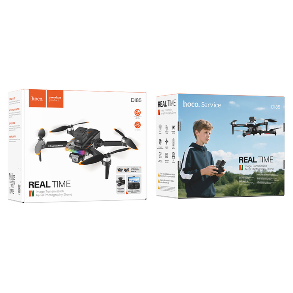 Drone Hoco DI85 με Κάμερα 1080p 360°, Χειριστήριο και Δυνατότητα Μετάδοσης Live Εικόνας Drone Hoco DI85 με Κάμερα 1080p 360°, Χειριστήριο και Δυνατότητα Μετάδοσης Live Εικόνας