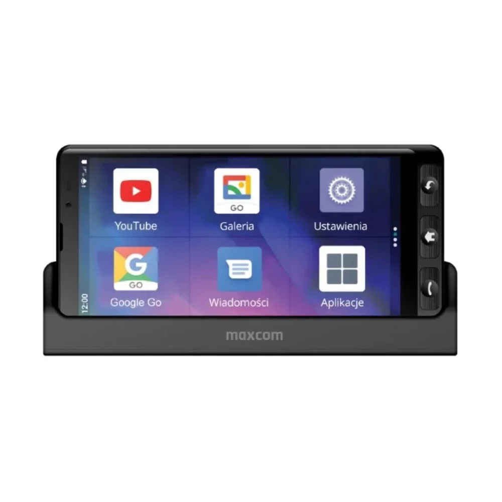 Maxcom MS601 4G Dual Sim 6" 4GB/64GB με Βάση Φόρτισης, Μεγάλα Εικονίδια και Κουμπί SOS Μαύρο Maxcom MS601 4G Dual Sim 6" 4GB/64GB με Βάση Φόρτισης, Μεγάλα Εικονίδια και Κουμπί SOS Μαύρο