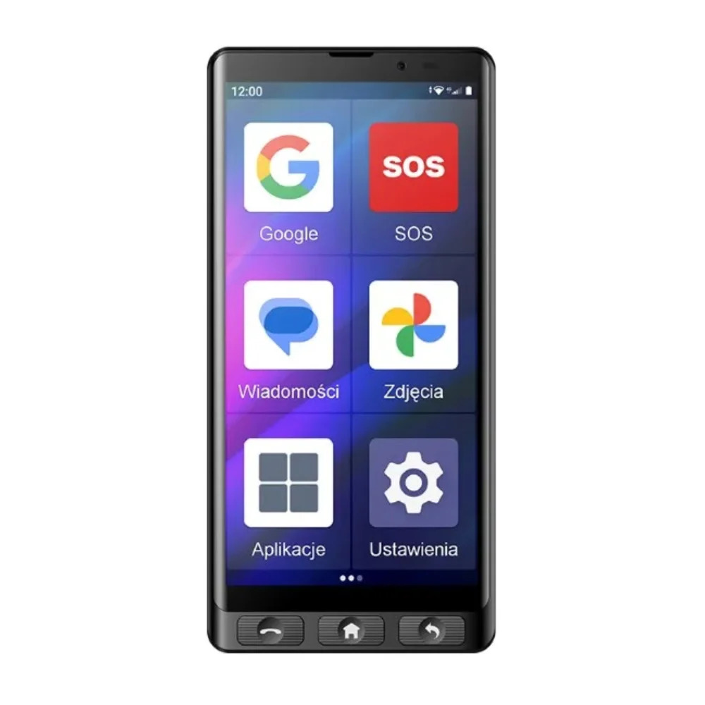 Maxcom MS601 4G Dual Sim 6" 4GB/64GB με Βάση Φόρτισης, Μεγάλα Εικονίδια και Κουμπί SOS Μαύρο Maxcom MS601 4G Dual Sim 6" 4GB/64GB με Βάση Φόρτισης, Μεγάλα Εικονίδια και Κουμπί SOS Μαύρο