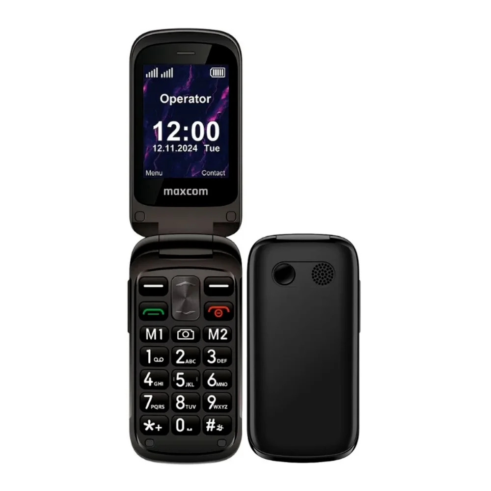 Maxcom MM834 4G Dual Sim 2.4" με Βάση Φόρτισης, Κάμερα, Ραδιόφωνο, Φακό 1000mAh Μαύρο Maxcom MM834 4G Dual Sim 2.4" με Βάση Φόρτισης, Κάμερα, Ραδιόφωνο, Φακό 1000mAh Μαύρο