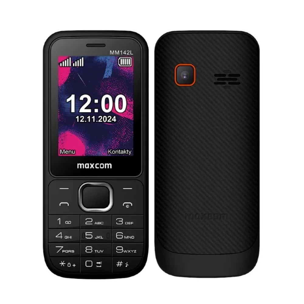 Maxcom MM142 L Dual Sim 2.4" με Κάμερα, Ραδιόφωνο, Φακό 800mAh Μαύρο Maxcom MM142 L Dual Sim 2.4" με Κάμερα, Ραδιόφωνο, Φακό 800mAh Μαύρο