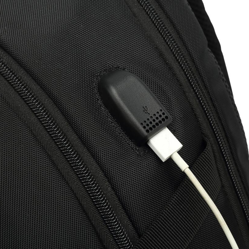 Τσάντα Yenkee YBB 1502 15.6" 20L με 3 Θήκες Αποθήκευσης και Θύρα για Powerbank (46x31x17 cm) Μαύρη Τσάντα Yenkee YBB 1502 15.6" 20L με 3 Θήκες Αποθήκευσης και Θύρα για Powerbank (46x31x17 cm) Μαύρη