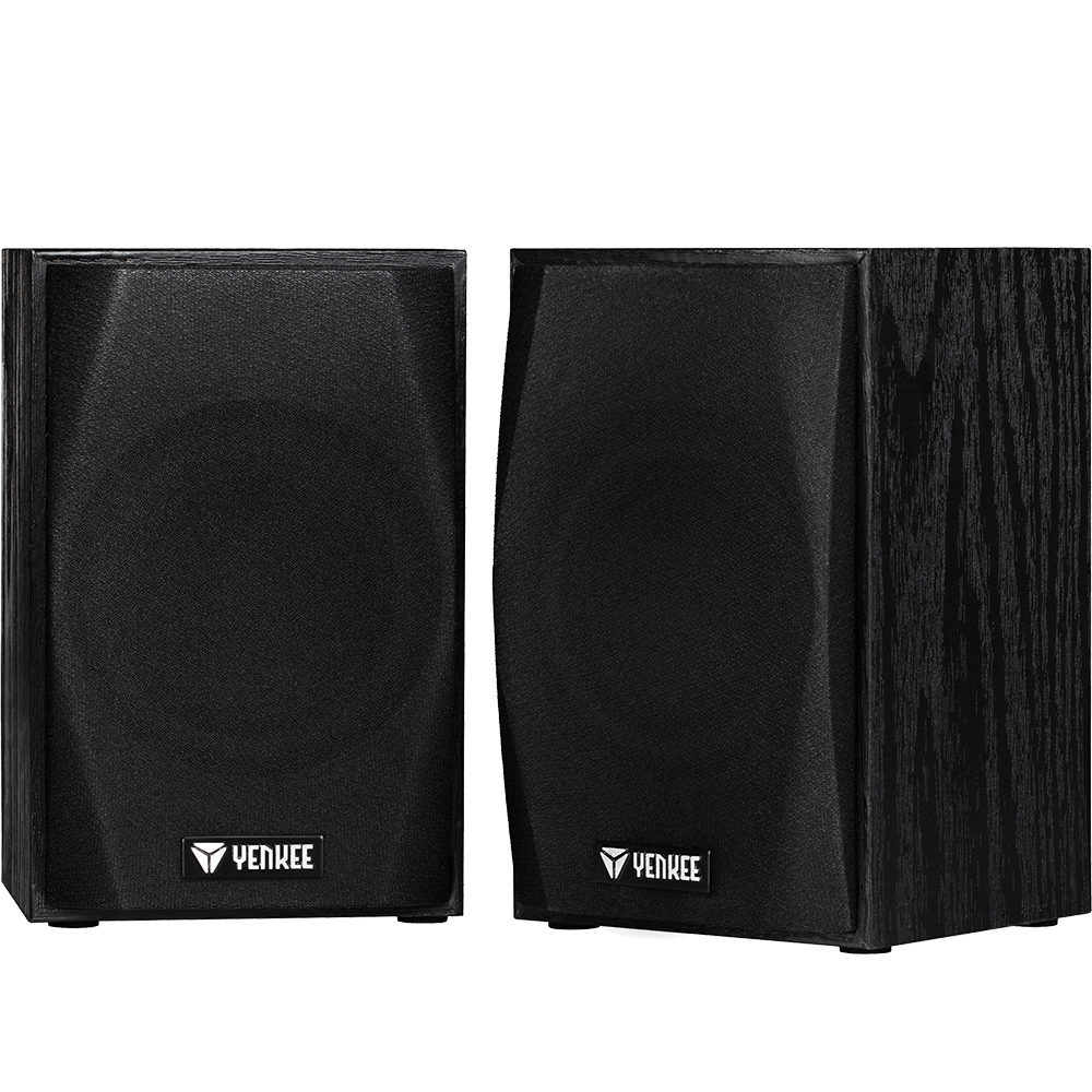 Yenkee YSP 2010BK Stereo Ηχεία 2.0 5W με Ξύλινη Καμπίνα και Παροχή Ρεύματος μέσω USB-A Μαύρα Yenkee YSP 2010BK Stereo Ηχεία 2.0 5W με Ξύλινη Καμπίνα και Παροχή Ρεύματος μέσω USB-A Μαύρα