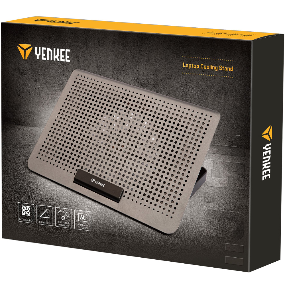 Laptop Cooler Yenkee YSN 150 για Φορητούς Υπολογιστές έως 15.6" με Επιλογές Ταχύτητας εως 650 Rpm Laptop Cooler Yenkee YSN 150 για Φορητούς Υπολογιστές έως 15.6" με Επιλογές Ταχύτητας εως 650 Rpm