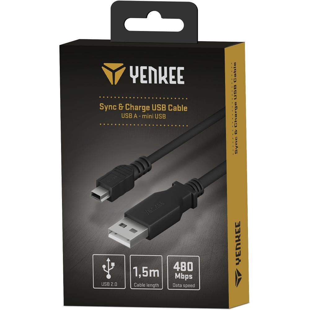 Καλώδιο Σύνδεσης Yenkee YCU 010 USB-A σε Mini USB 2.0 480Mbps 1.5m Καλώδιο Σύνδεσης Yenkee YCU 010 USB-A σε Mini USB 2.0 480Mbps 1.5m