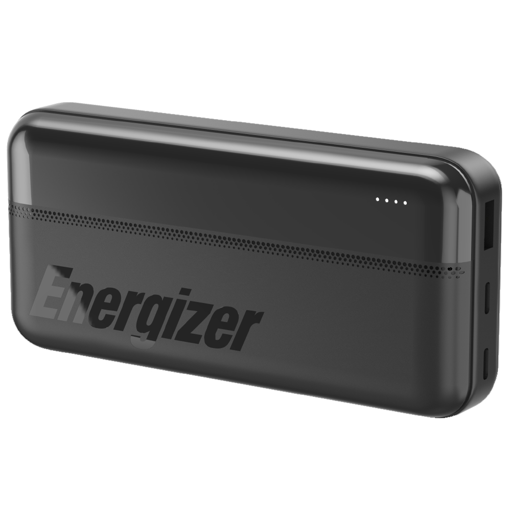 Power Bank Energizer Energizer UE20050CC 20000mAh 15W Fast Charge με 2xUSB-C 1xUSB-A και LED Ένδειξη Μπαταρίας Μαύρο Power Bank Energizer Energizer UE20050CC 20000mAh 15W Fast Charge με 2xUSB-C 1xUSB-A και LED Ένδειξη Μπαταρίας Μαύρο