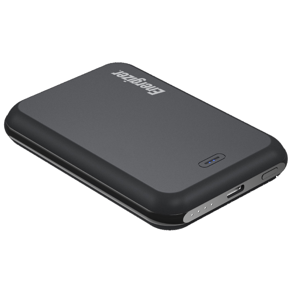 Power Bank Energizer QM5000 5000mAh 15W Fast Charge με 1xUSB-C Ασύρματη Φόρτιση 15W και LED Ένδειξη Μπαταρίας Μαύρο Power Bank Energizer QM5000 5000mAh 15W Fast Charge με 1xUSB-C Ασύρματη Φόρτιση 15W και LED Ένδειξη Μπαταρίας Μαύρο
