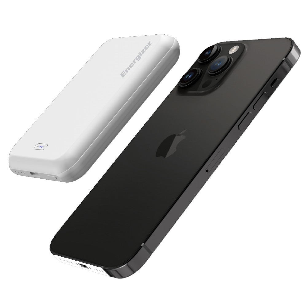 Power Bank Energizer QM5000 5000mAh 15W Fast Charge με 1xUSB-C Ασύρματη Φόρτιση 15W και LED Ένδειξη Μπαταρίας Λευκό Power Bank Energizer QM5000 5000mAh 15W Fast Charge με 1xUSB-C Ασύρματη Φόρτιση 15W και LED Ένδειξη Μπαταρίας Λευκό