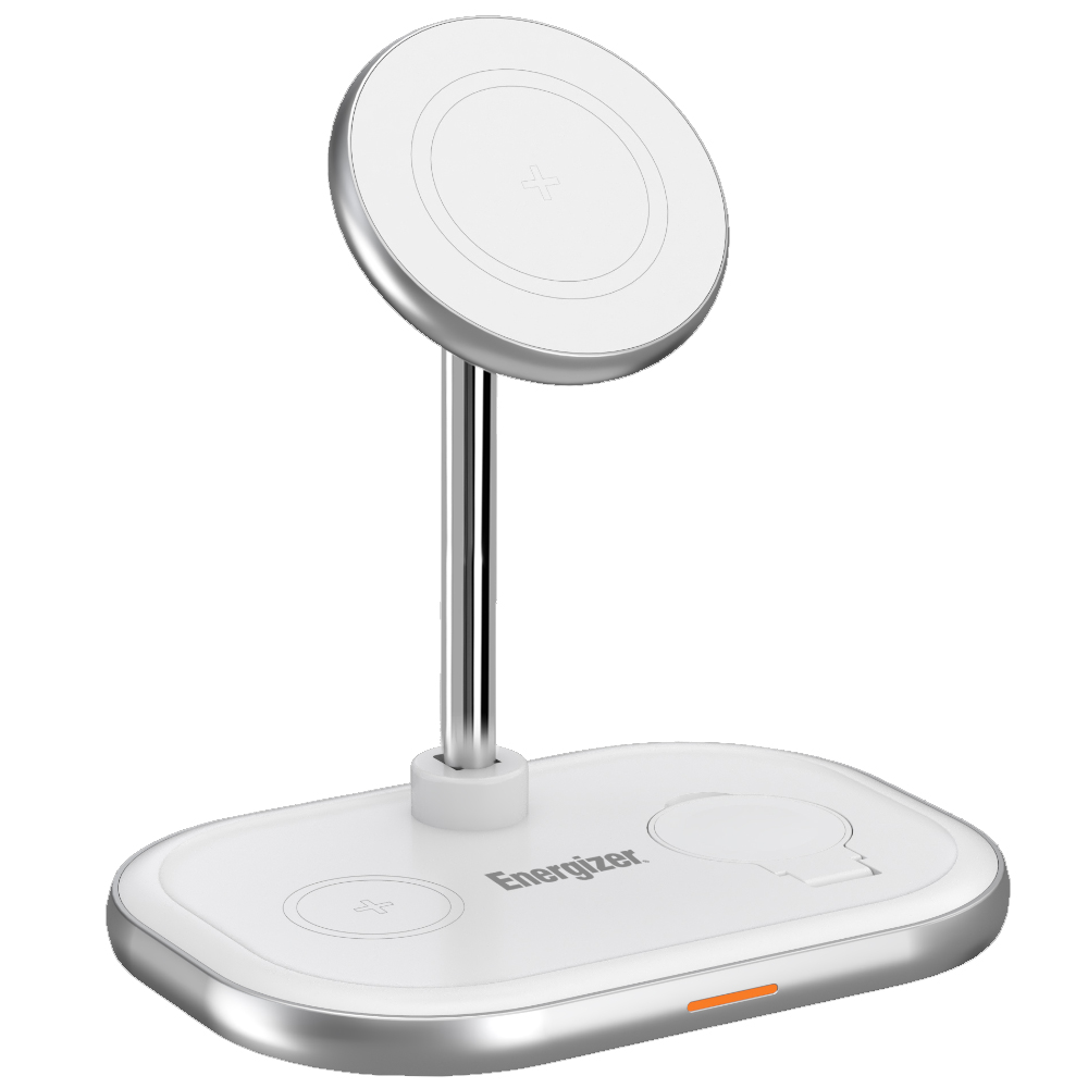 Ασύρματος Φορτιστής 3 σε 1 Energizer WCP303 15W Fast Charge USB-C Λευκός Ασύρματος Φορτιστής 3 σε 1 Energizer WCP303 15W Fast Charge USB-C Λευκός