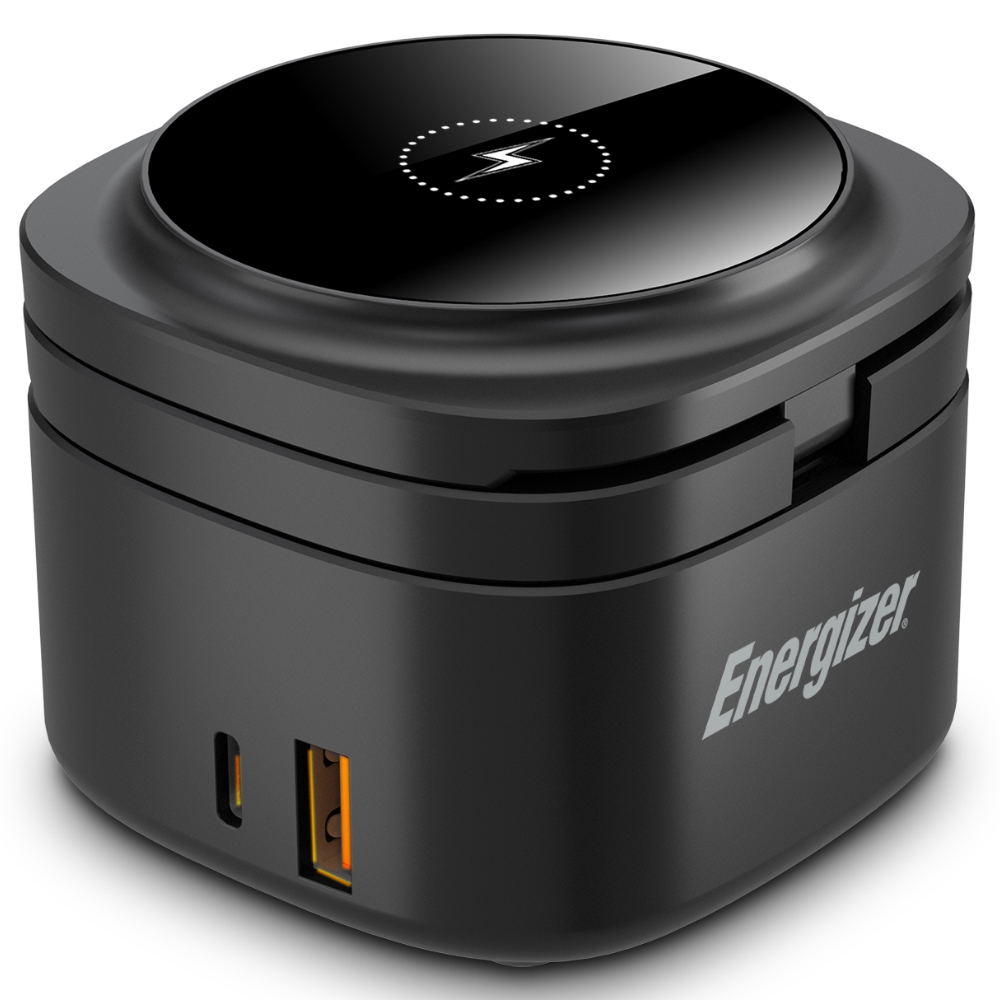 Επιτραπέζιος Φορτιστής 5 σε 1 Energizer WCP311 65W με 1xUSB-C 65W 1xUSB-A 18W και Ασύρματη Φόρτιση 15W Μάυρος Επιτραπέζιος Φορτιστής 5 σε 1 Energizer WCP311 65W με 1xUSB-C 65W 1xUSB-A 18W και Ασύρματη Φόρτιση 15W Μάυρος