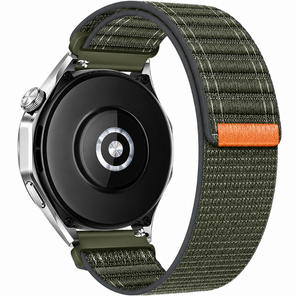 Watchband Hoco WH15 Fabric Series για Samsung Huawei Xiaomi Vivo OPPO κα 22mm Universal Χακί Watchband Hoco WH15 Fabric Series για Samsung Huawei Xiaomi Vivo OPPO κα 22mm Universal Χακί