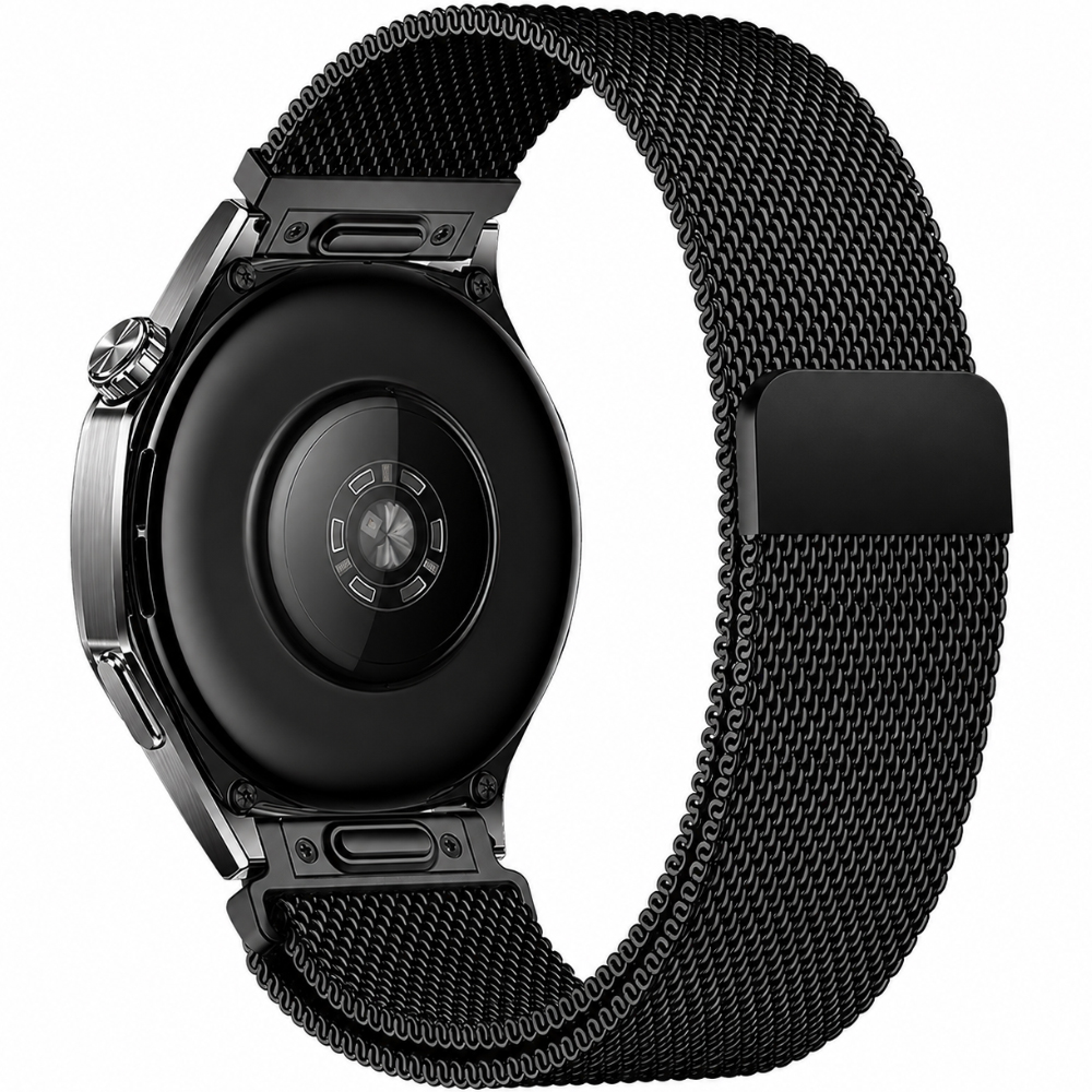 Watchband Hoco WH28 Pretty Series Steel Strap για Samsung Huawei Xiaomi Vivo OPPO κα 22mm Universal Μαύρο Watchband Hoco WH28 Pretty Series Steel Strap για Samsung Huawei Xiaomi Vivo OPPO κα 22mm Universal Μαύρο