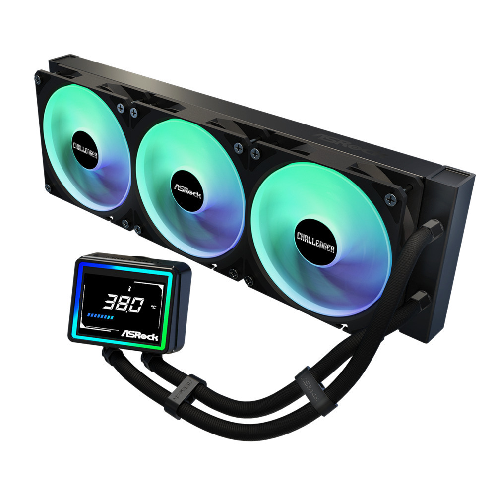 ASRock Challenger 360 Digital Υδρόψυξη Επεξεργαστή Τριπλού Ανεμιστήρα 120mm ARGB
