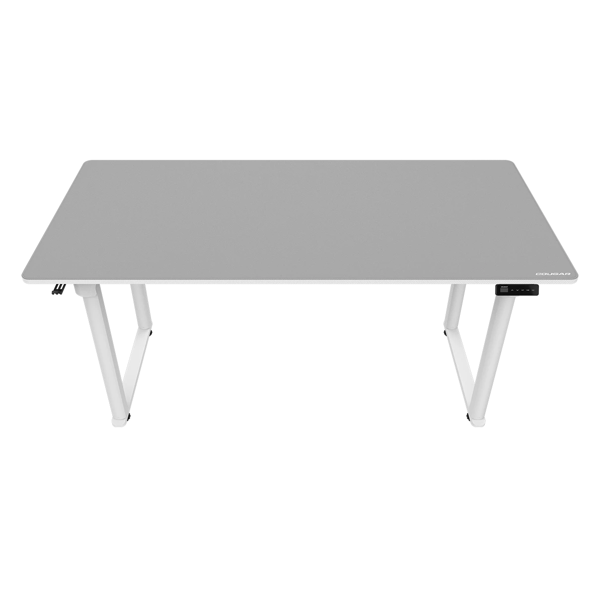 Cougar E-Grav 160 Ηλεκτρικό Gaming Desk 160x75cm Ρυθμιζόμενου Ύψους Λευκό