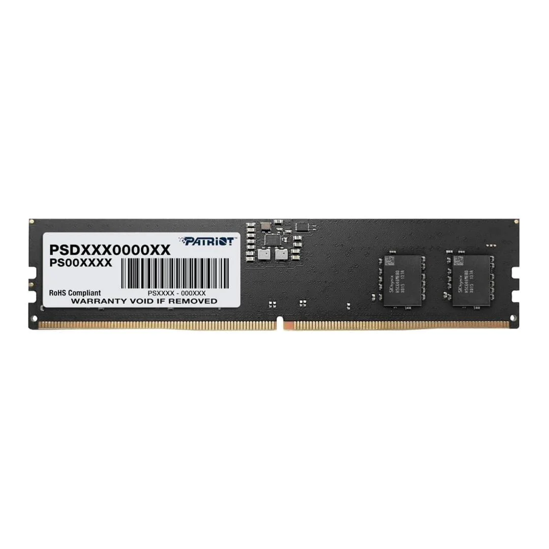 Patriot Signature DDR5 με Module 1x8GB και Ταχύτητα 5600 για Desktop