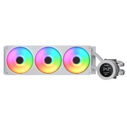 COUGAR Poseidon Vistek 360 CPU Water Cooling, ARGB, White