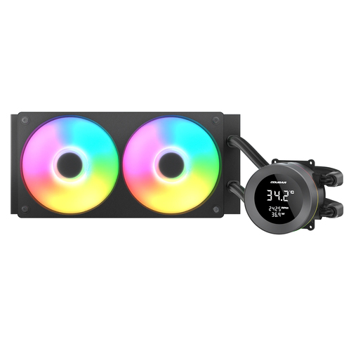 COUGAR Poseidon Vistek 240 CPU Water Cooling, ARGB, Black