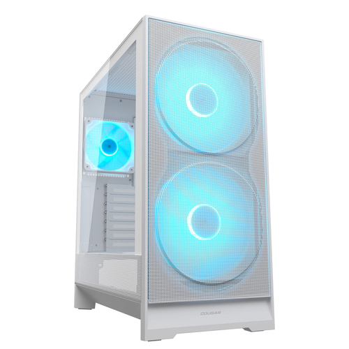 COUGAR Midi Tower Case, Airface 180, ARGB, White
