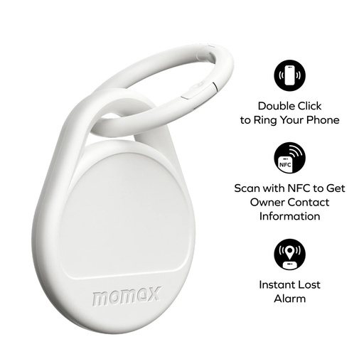 Pinpop Duo Find My Locator White