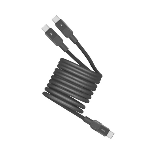 Mag.Link Magnetic USB-C to 2 USB-Cs Cable 100W 2m Black