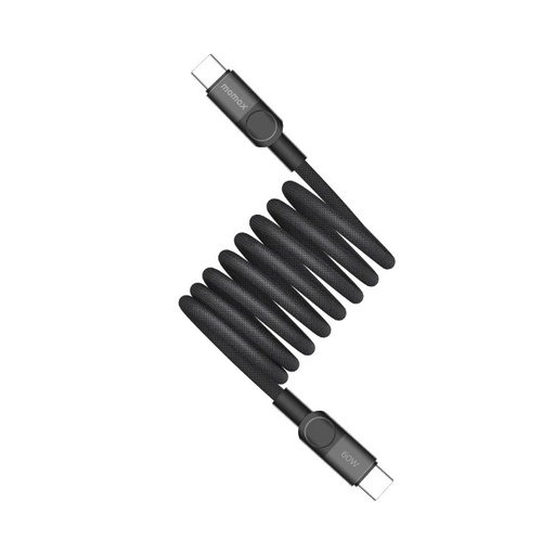 Mag.Link Magnetic USB-C to USB-C Cable 60W 2m Black