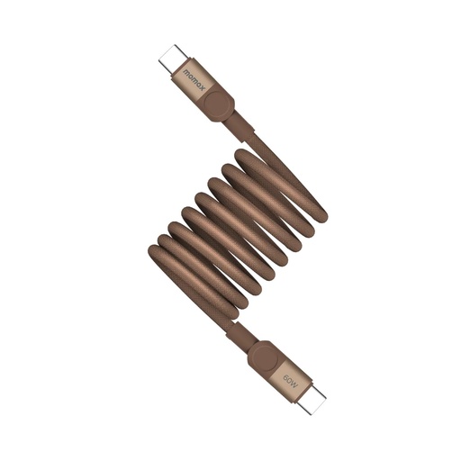 Mag.Link Magnetic USB-C to USB-C Cable 60W 2m Sandstone