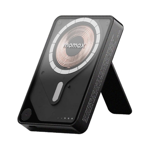 1-Power X Pro+ Magnetic Wireless Power Bank 10000mAh With Built-In USB-C Cable Black