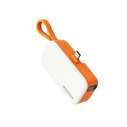 1-Power Mini 3-in-1 Power Bank 5000mAh USB-C Orange