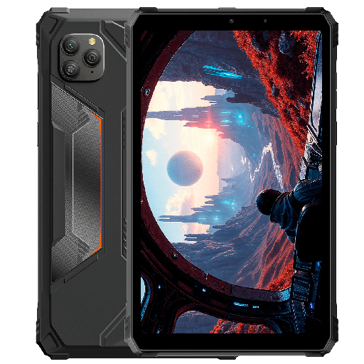Blackview Active 5 Rugged Tablet 8.68" HSD (8GB RAM, 128GB, 4G LTE, WiFi, NFC, Android 15, 6600mAh,