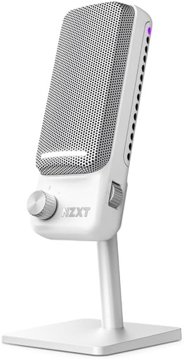 NZXT Capsule Elite Gaming Microphone White