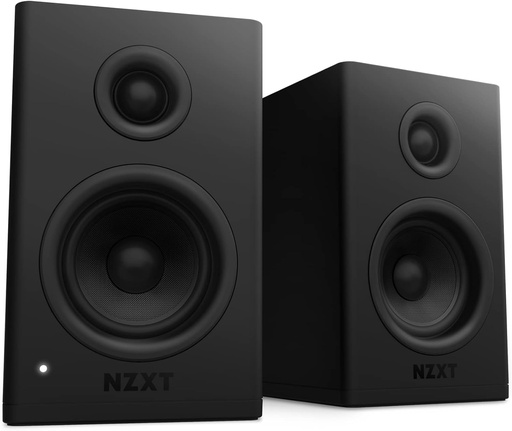 NZXT Relay PC Gaming Desktop Speakers Black