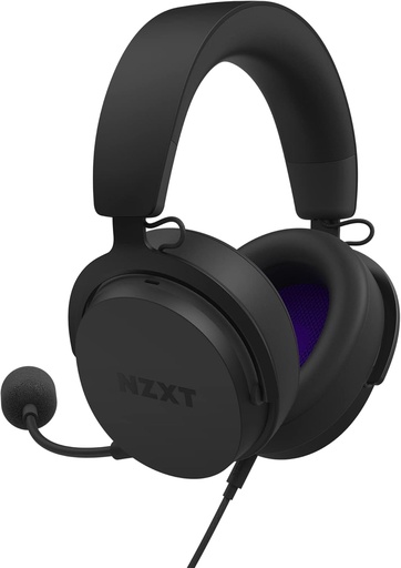 NZXT Relay Wired PC Gaming Headset Black