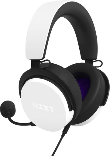 NZXT Relay Wired PC Gaming Headset White