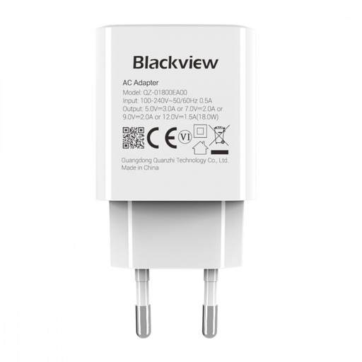 BlackView Φορτιστής Χωρίς Καλώδιο με Θύρα USB-A 18W Quick Charge 3.0 Λευκός