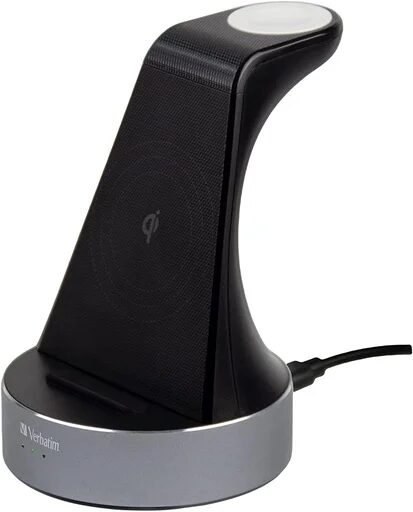 Verbatim Aluminium 2-in-1 Qi MFi Wireless + Apple Watch Charger