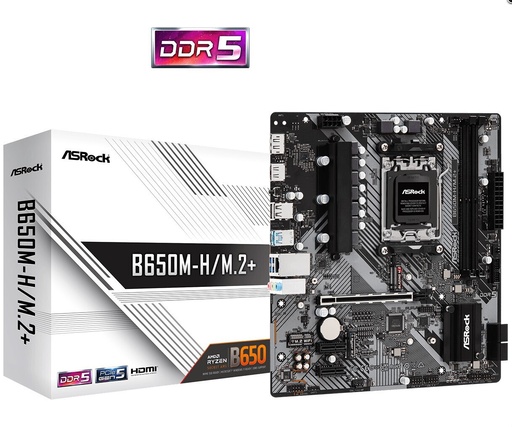 ASRock B650M-H/M.2+ Motherboard Micro ATX με AMD AM5 Socket
