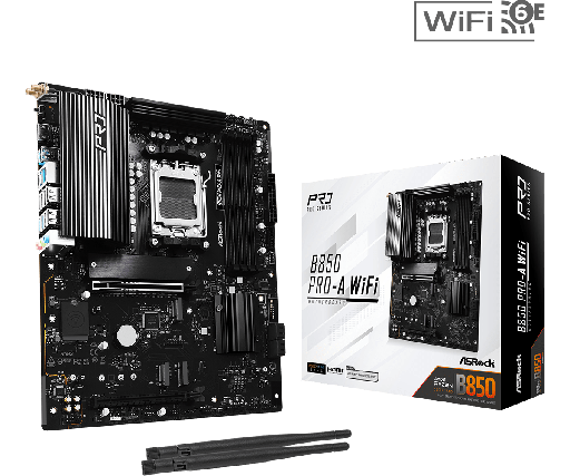 ASRock B850 Pro-A WiFi Motherboard ATX με AMD AM5 Socket