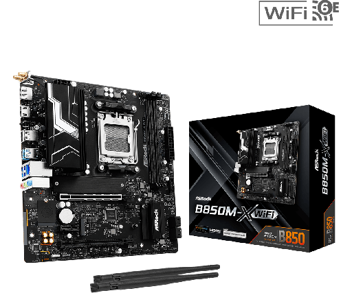 ASRock B850M-X Motherboard Micro ATX με AMD AM5 Socket