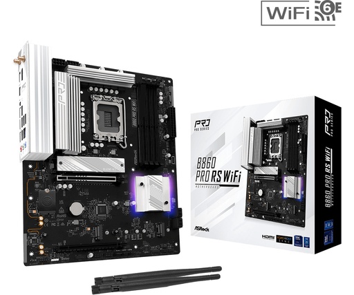 ASRock B860 Pro RS WiFi Motherboard ATX με Intel 1851 Socket