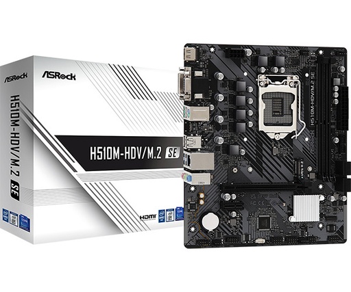 ASRock H510M-HDV/M.2 SE Motherboard Micro ATX με Intel 1200 Socket
