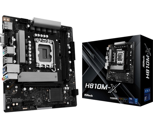 ASRock H810M-X WiFi Motherboard Micro ATX με Intel 1851 Socket