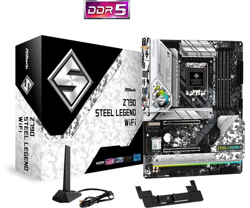 ASRock Z790 Steel Legend Wifi Motherboard ATX με Intel 1700 Socket