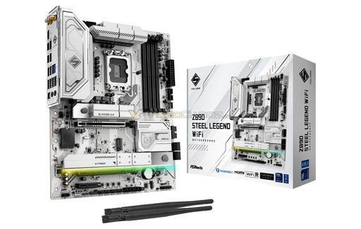 ASRock Z890 Steel Legend WiFi Motherboard ATX with Intel 1851 Socket