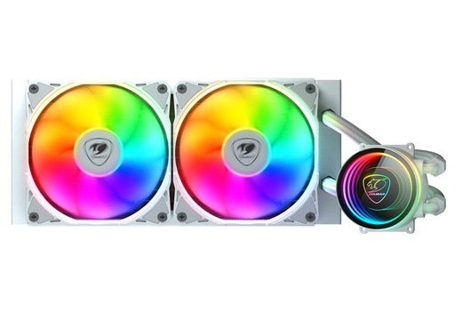 Cougar Poseidon Elite 240 ARGB – 240mm Liquid CPU Cooler White