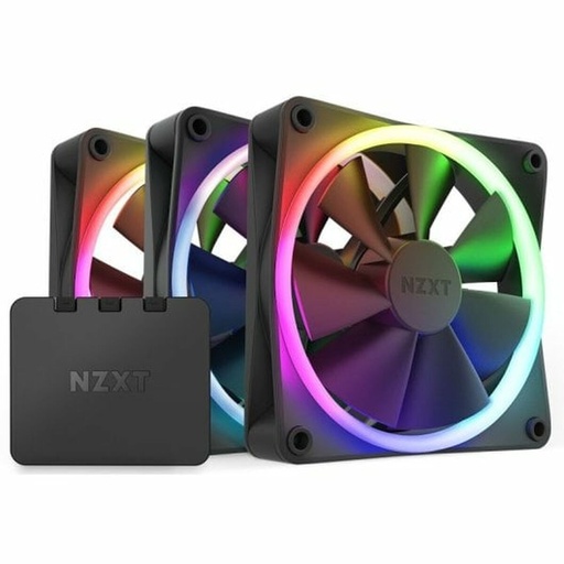 NZXT F120 RGB Case Fan με Σύνδεση 4-Pin PWM 3τμχ