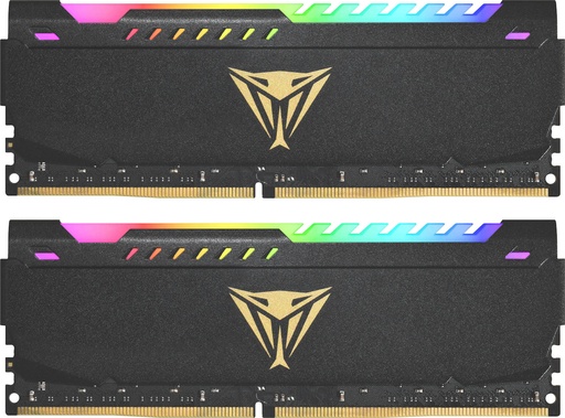 V4S RGB 2X8GB 3200MHZ CL18 VIPER STEEL RGB BLACK HS DUAL