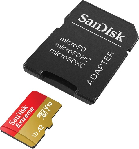 Sandisk Extreme microSDXC 256GB U3 V30 A2 UHS-I